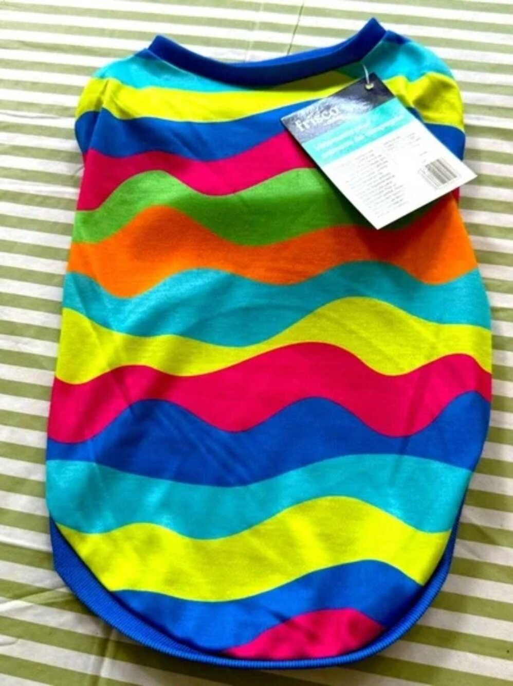 Frisco Dog Clothes Tropical Waves Pet Shirt Size Small NWT